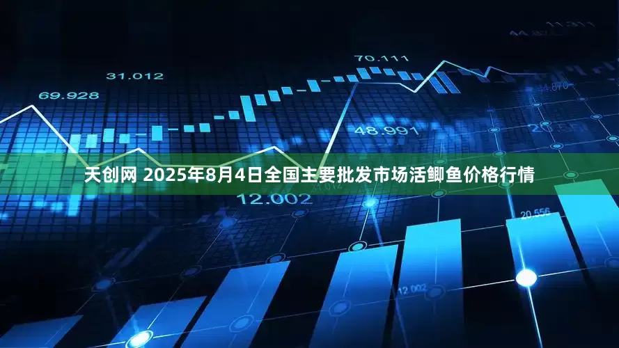 天创网 2025年8月4日全国主要批发市场活鲫鱼价格行情